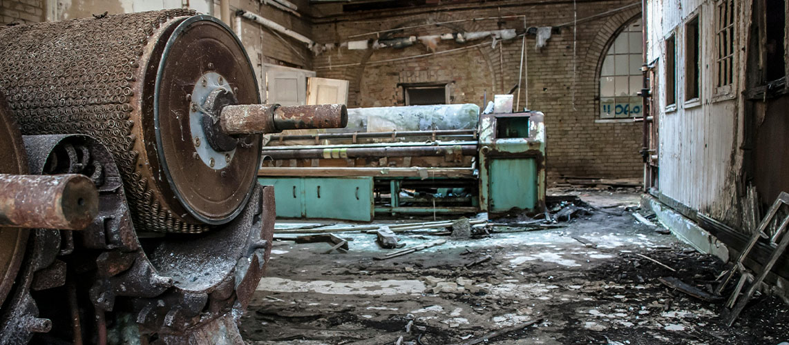 dépollution usine abandonnée