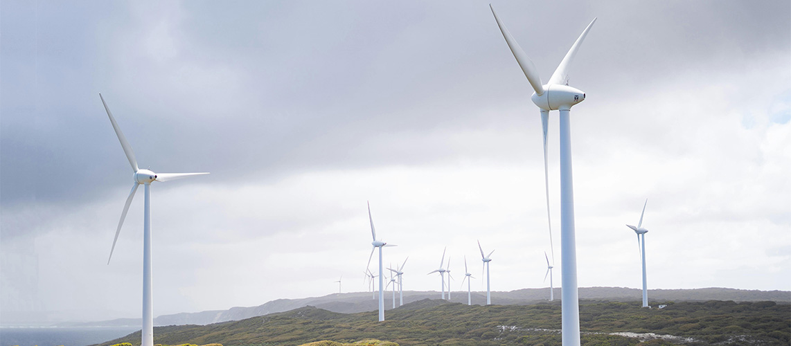 éoliennes falaises