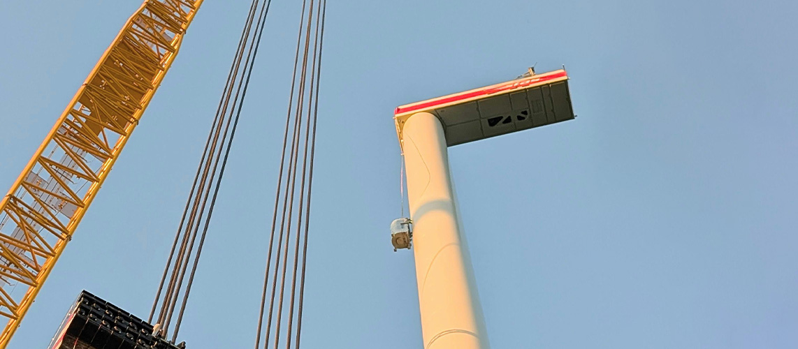 démontage éolienne