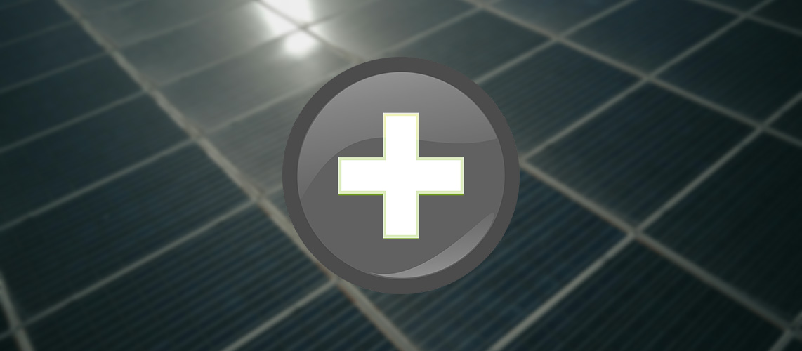 positif gris photovoltaïque