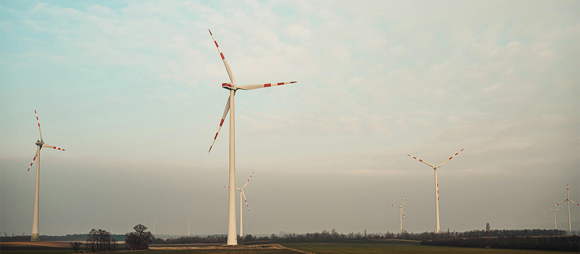 éoliennes champs
