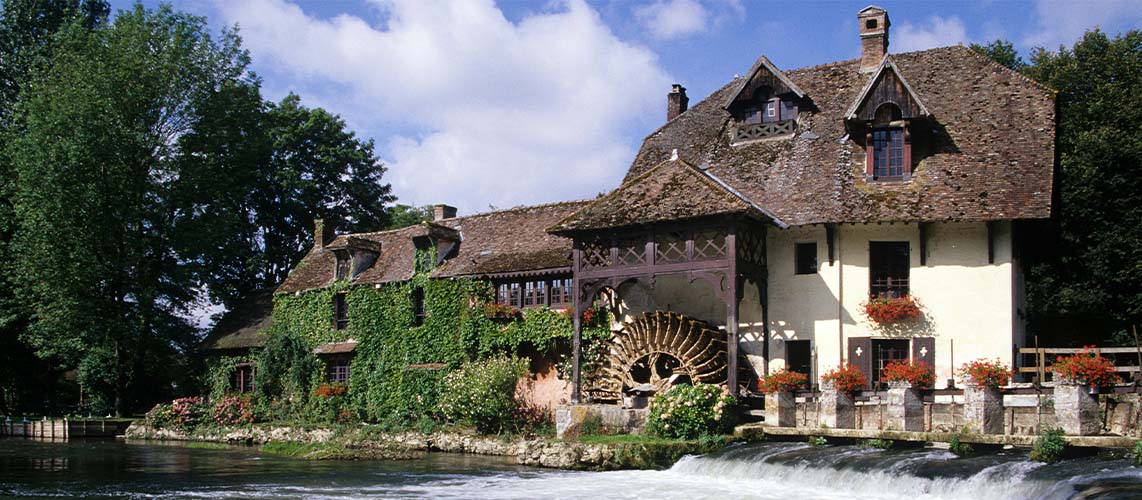 moulin à eau bâtiment