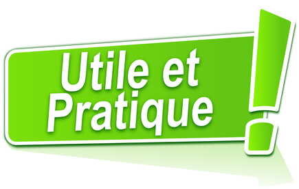 utile et pratique sur tiquette verte