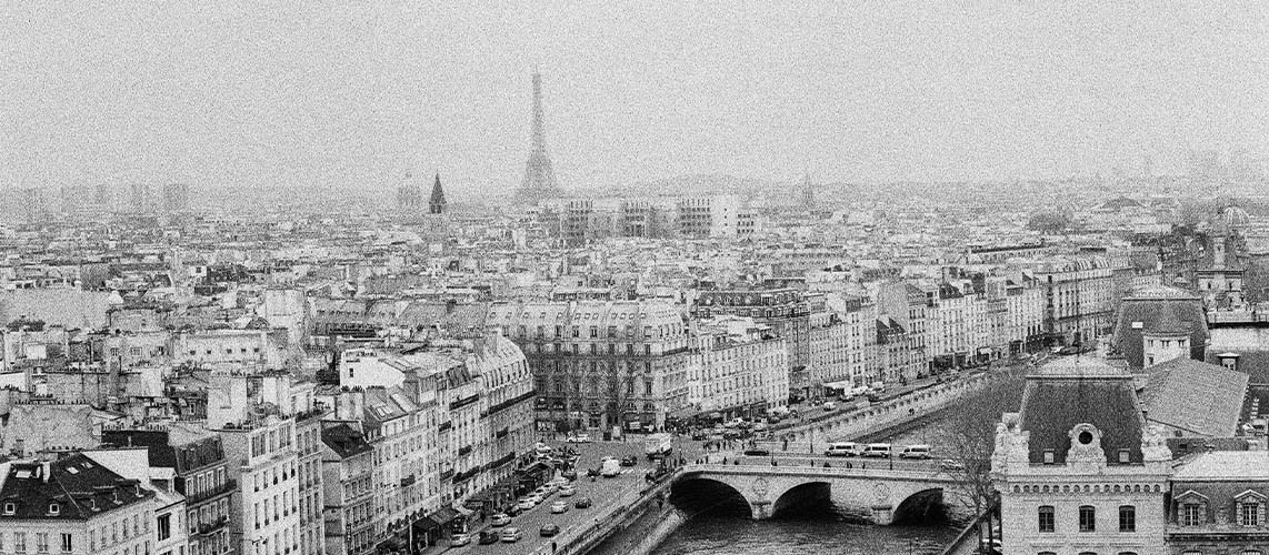 paris noir et blanc