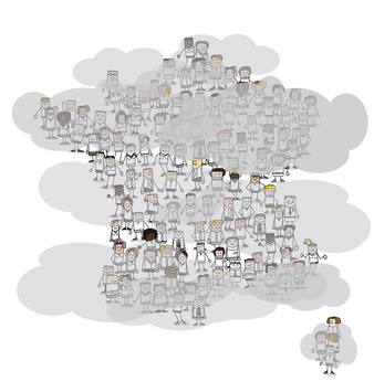 Pollution en France - Nuage et particules fines