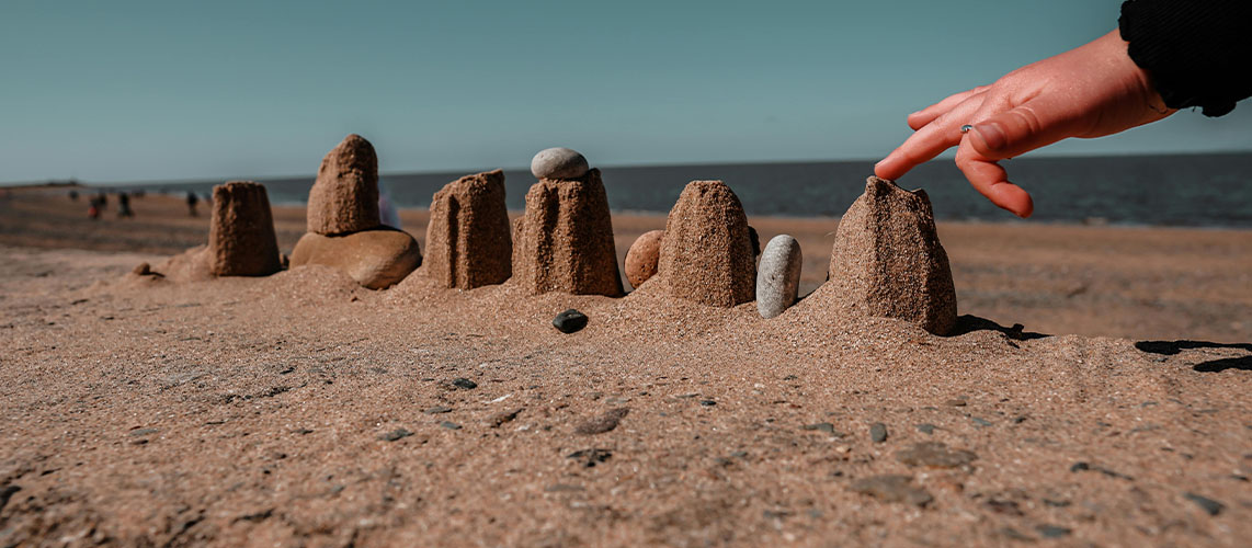 sculptures de sable