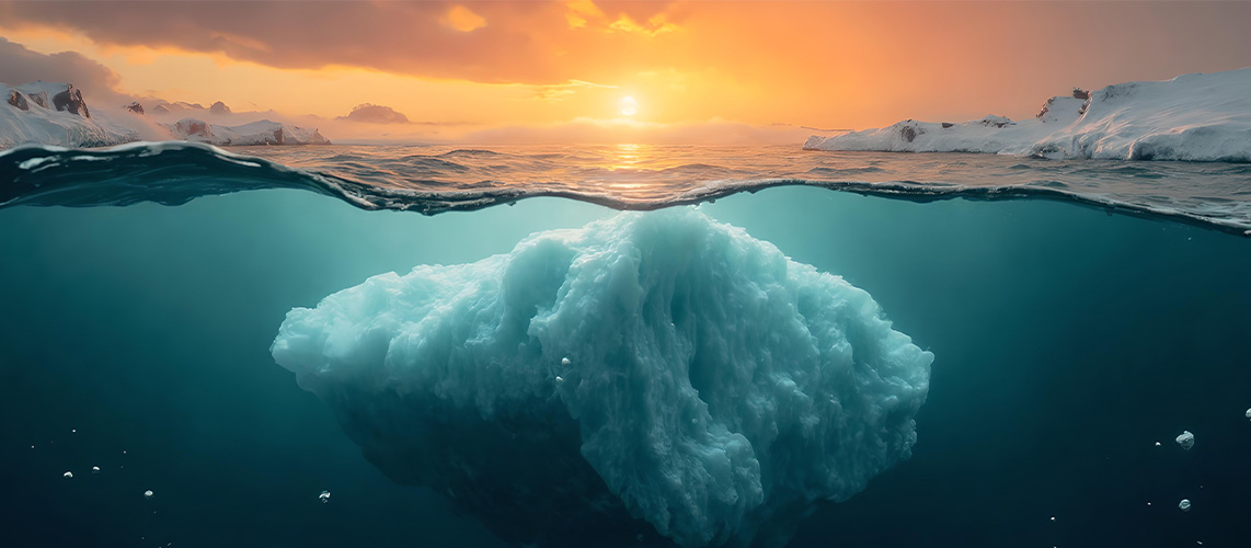 iceberg immergé