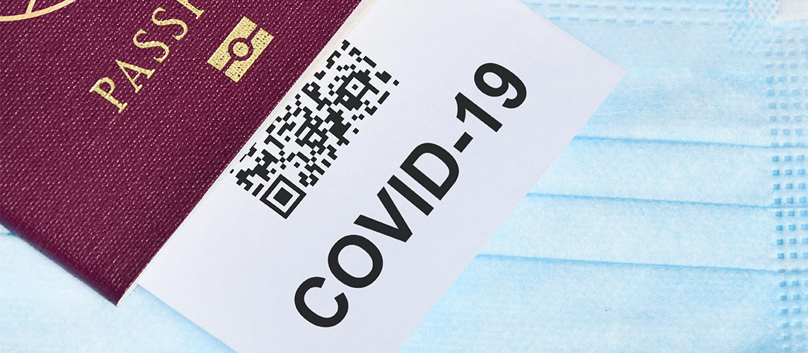 passeport masque Covid qr code
