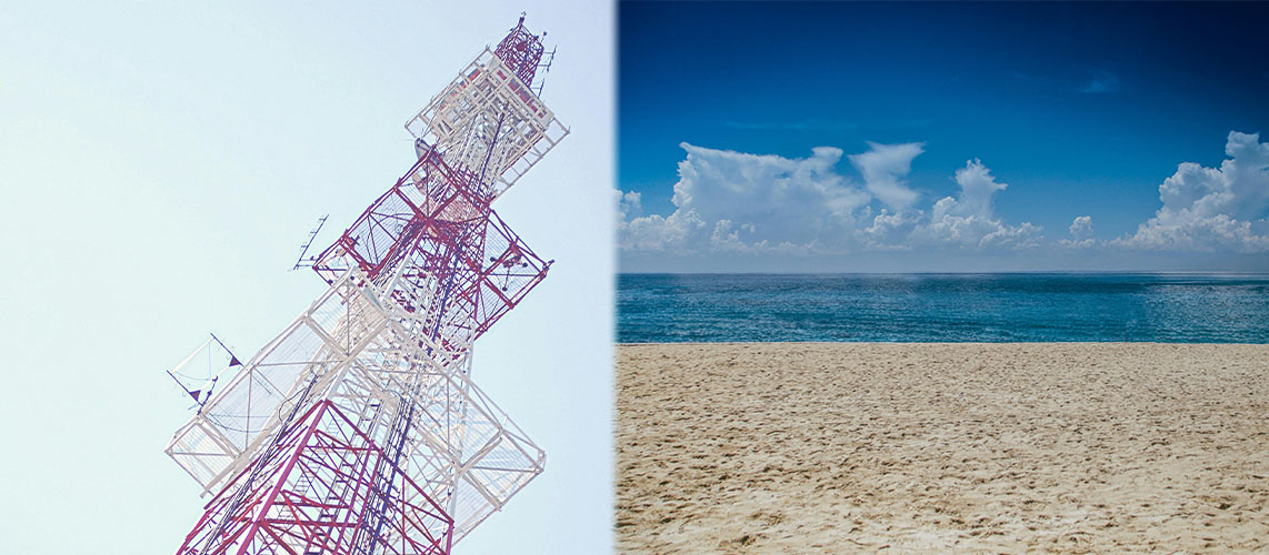 antenne relais littoral