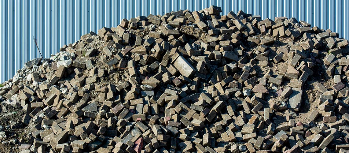 gravats déchets de constructions