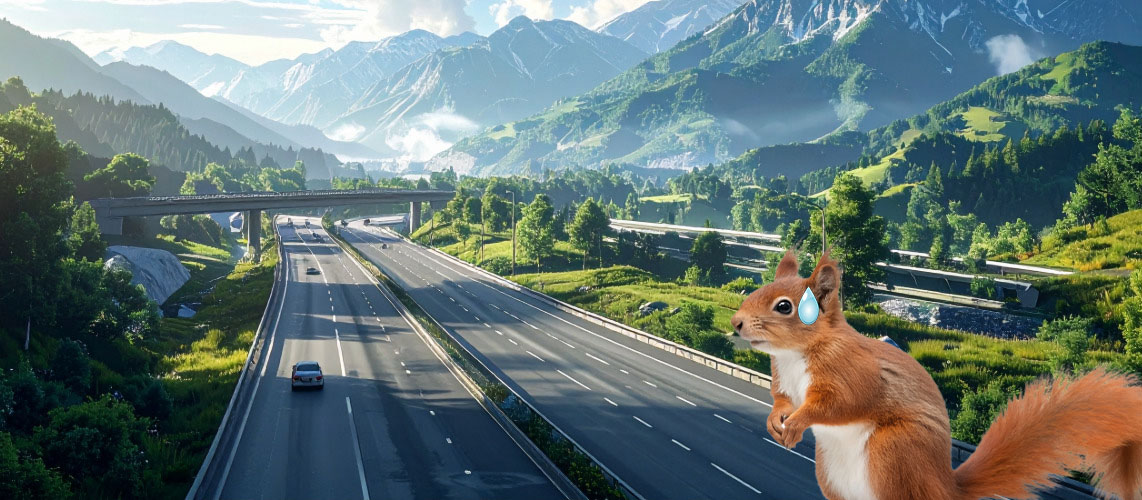 écureuil autoroute a69