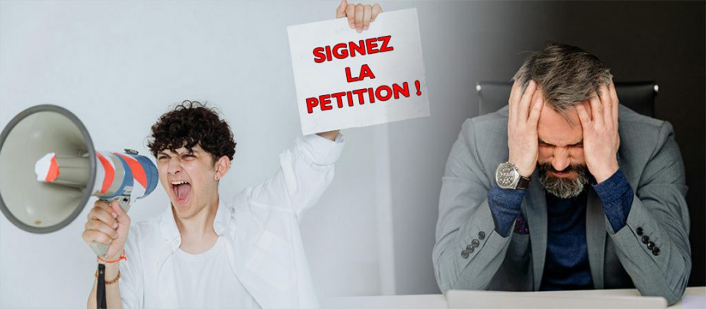 contestation pétition harcèlement moral