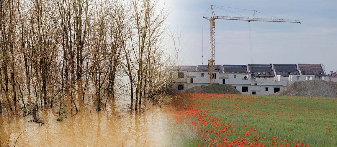 inondation construction lotissement