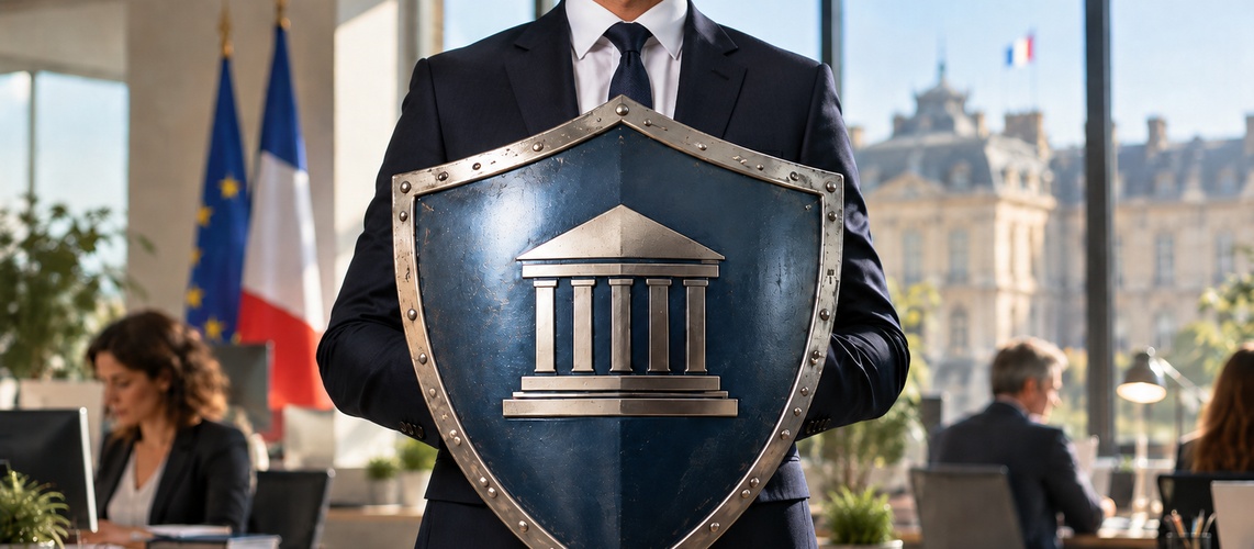 Agent public protégé par un bouclier institutionnel.