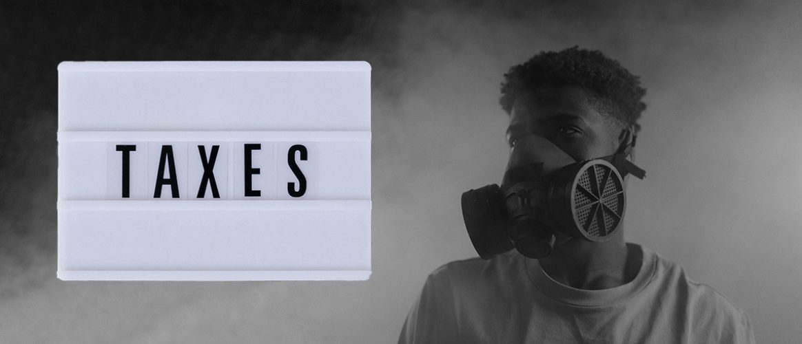 taxe quota d'émission de co2 masque à gaz